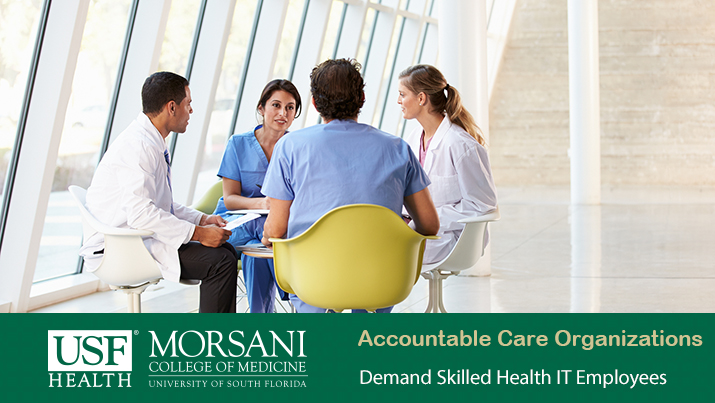 accountable care organization healthcare workers sitting at table