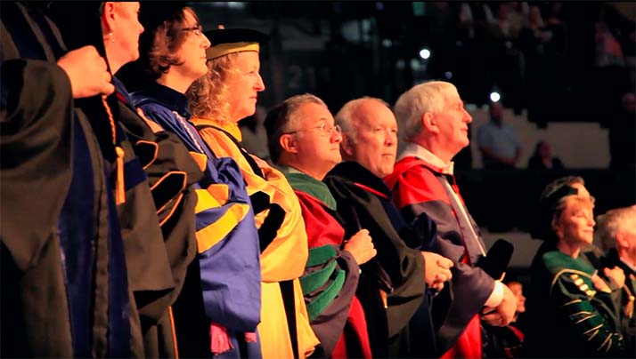 USF Health IT Leadership at graduation