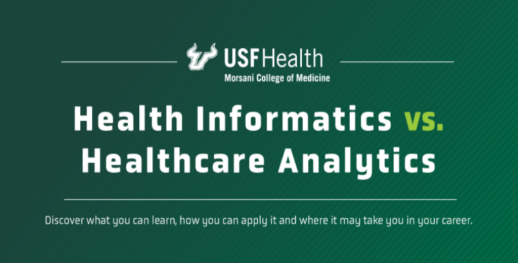 Health informatics versus Healthcare Analytics